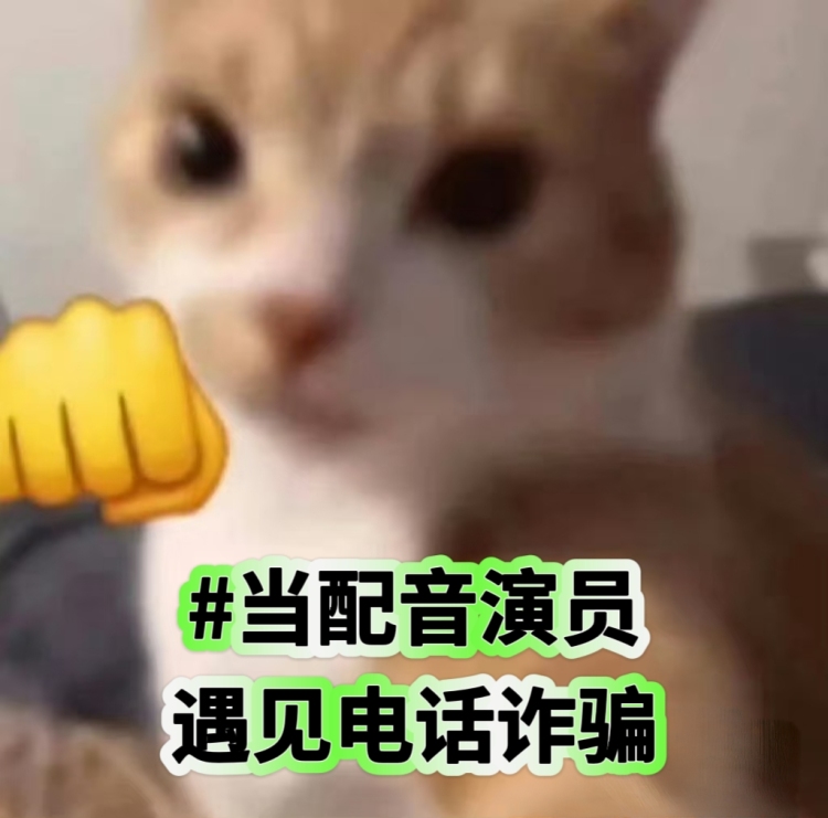 当配音员遇见电话诈骗（女生版）